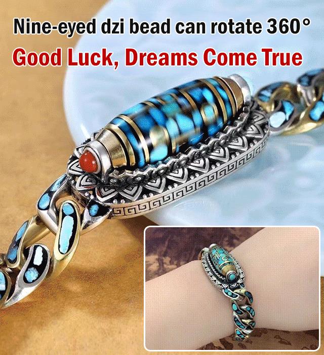 50% korting | SpiralEye™ Negenogige Dzi Armband [Laatste dag korting]