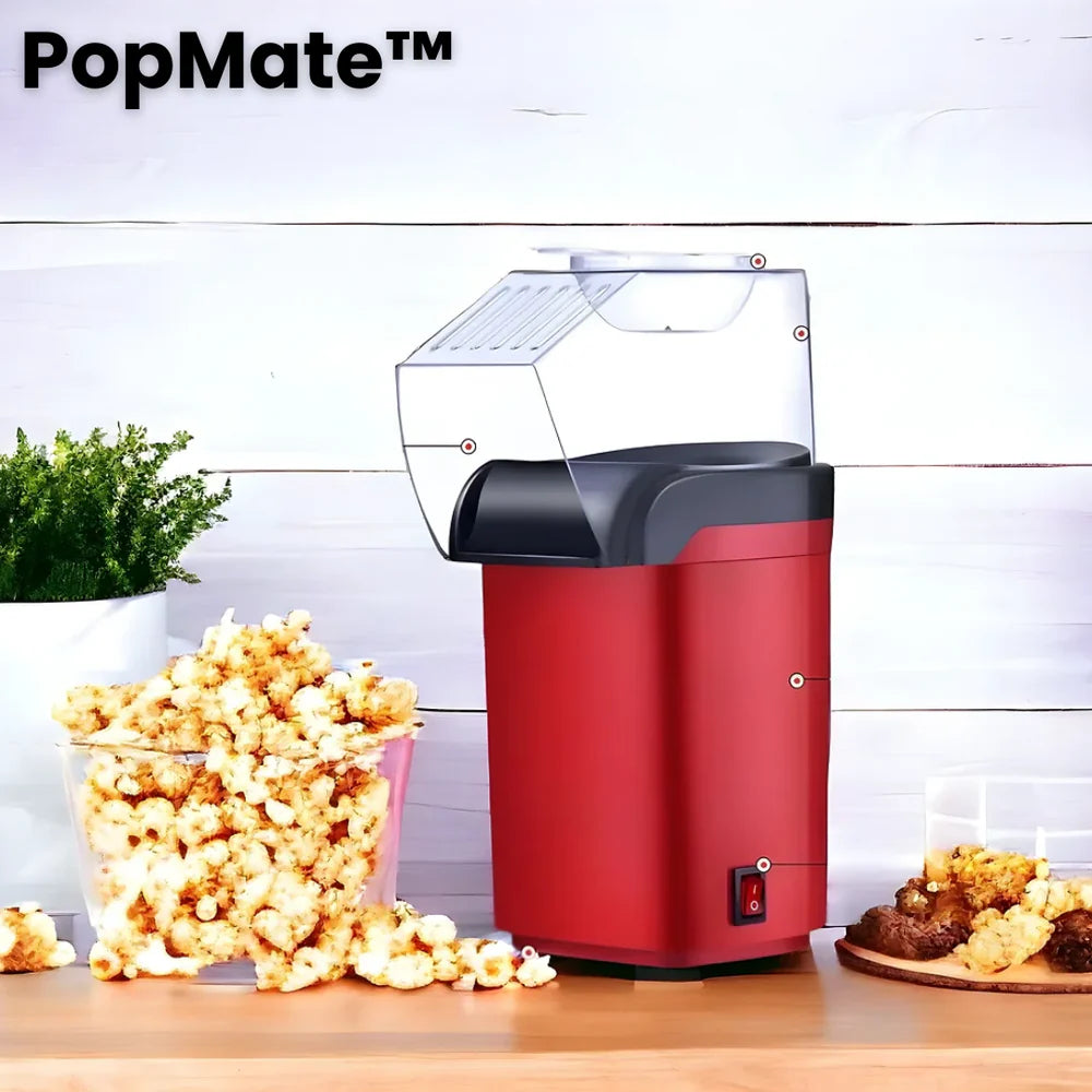 PopMate™ – Mini popcornmachine voor gezond snacken | 50% korting