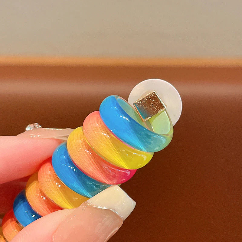 HappyTwist™ spiraalvormige haarbanden | 2 + 2 gratis