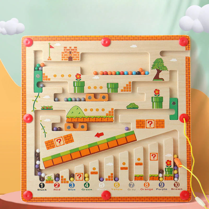 MazeMaster™ – Magnetisch leerdoolhofspeelgoed voor kinderen | 50% korting