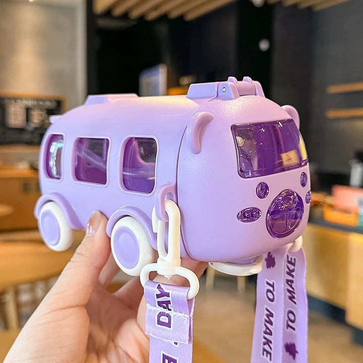 50% Korting | AquaBus™ Waterfles in de vorm van een bus