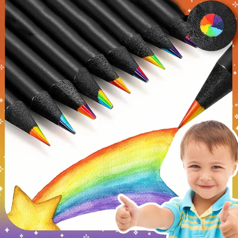 ColorWave™ Kleurverloop Regenboog Kleurpotlood (12st) | 50% korting