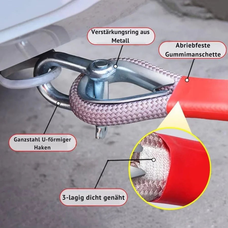 50% Korting | MaxRope™ sleepkabel voor auto's [Laatste dag korting]