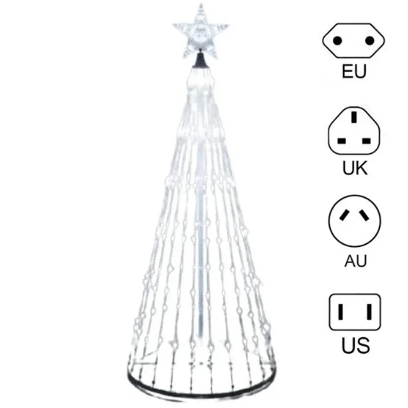 MerryGlow™ – Veelkleurige LED-kerstbomen | 50% korting