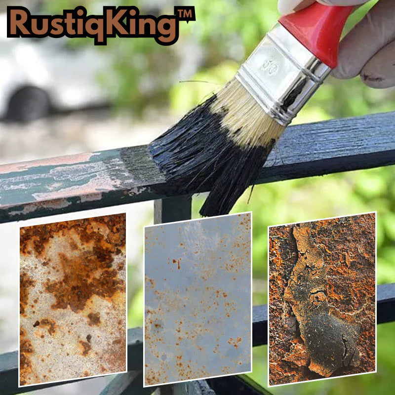 RustiqKing™ – Multifunctionele roestverwijderaar en conversieverf | 50% korting