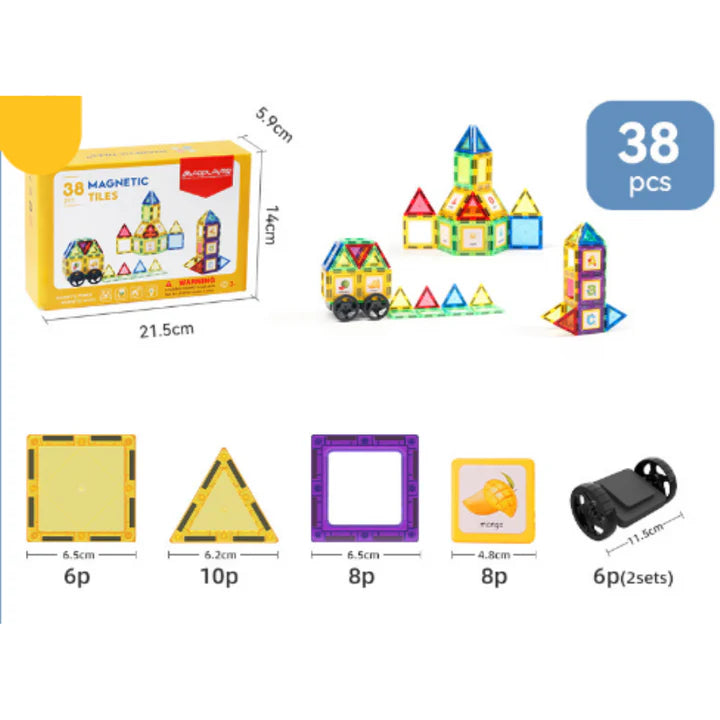 50% Korting | MagnetToy™ Creativiteit magnetische tegels