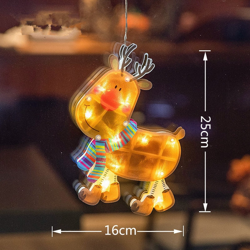 Festive™ Raamdecoratie voor Kerstmis