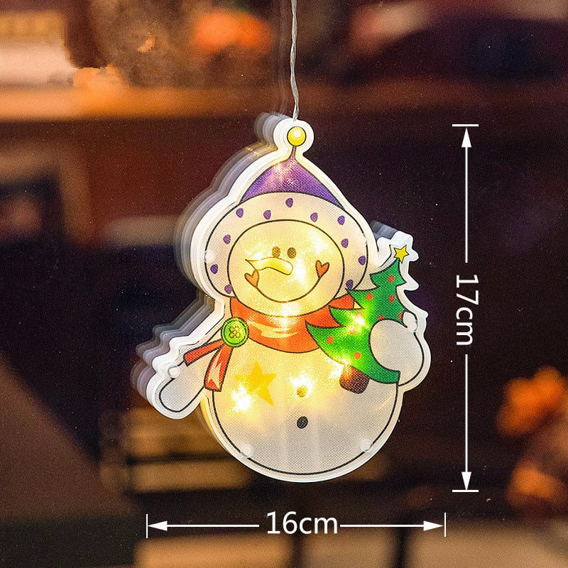 Festive™ Raamdecoratie voor Kerstmis