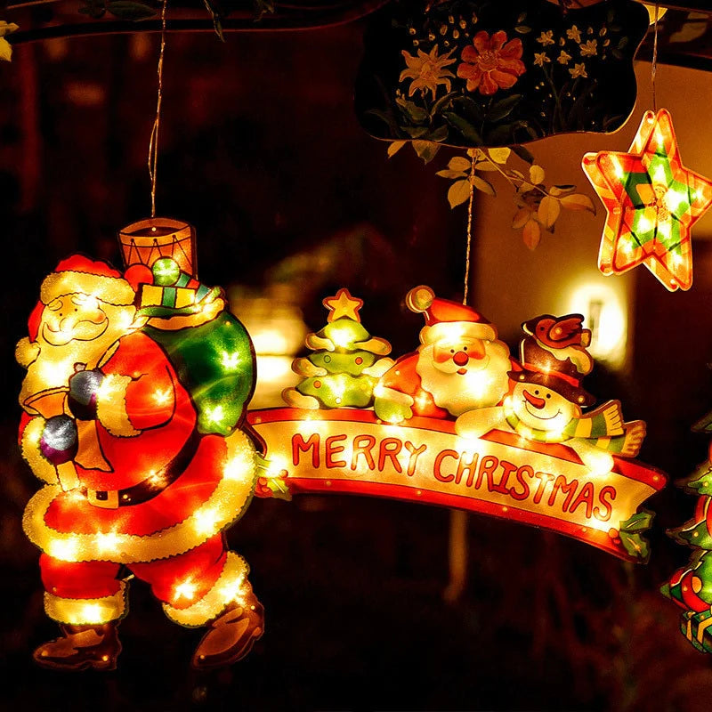 Festive™ Raamdecoratie voor Kerstmis