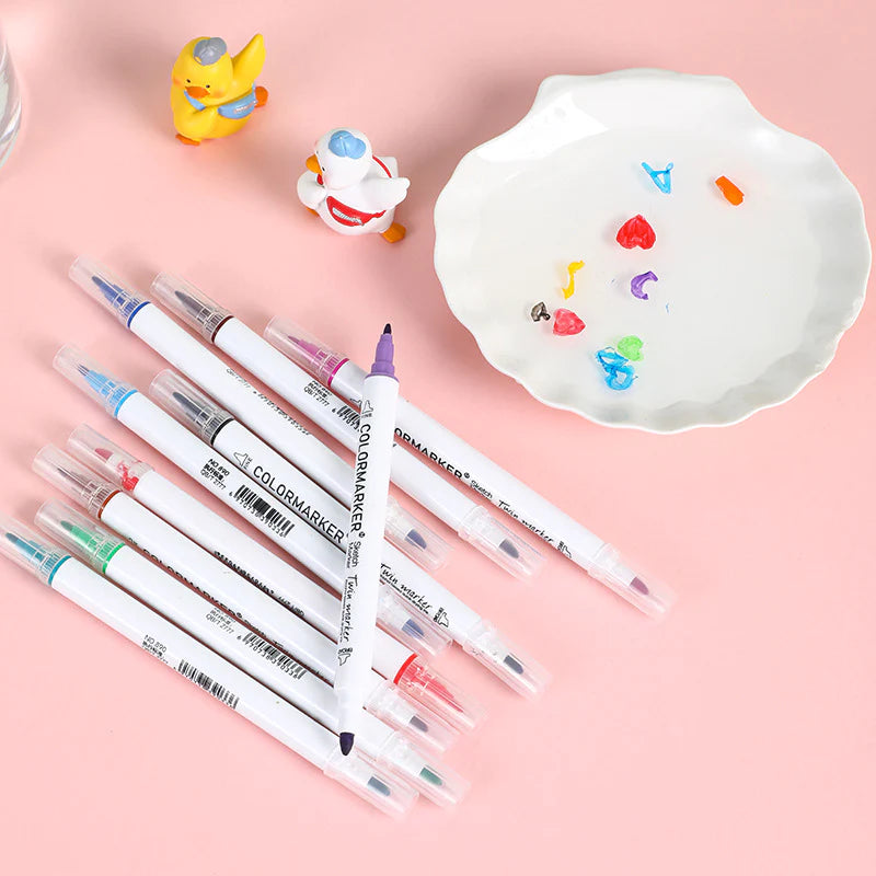 50% Korting | MagicPen™ sneldrogende aquarelpotloden (12stk)