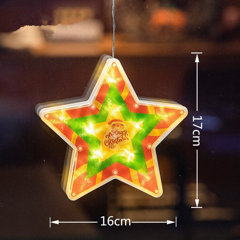 Festive™ Raamdecoratie voor Kerstmis
