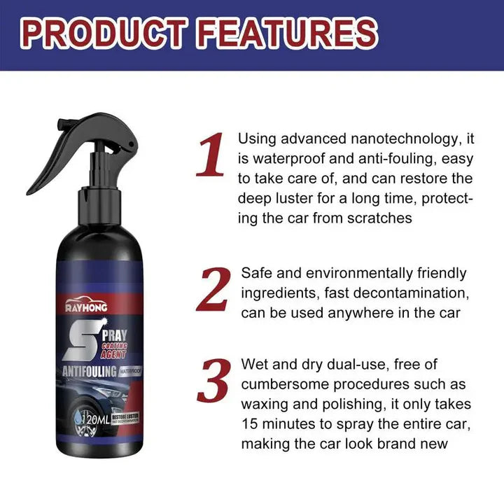 PowerSpray™ 3 in 1 Autolak reparatiespray | Tijdelijk 1 + 1 gratis
