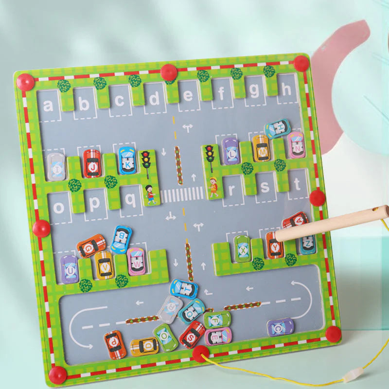 MazeMaster™ – Magnetisch leerdoolhofspeelgoed voor kinderen | 50% korting