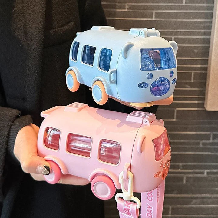 50% Korting | AquaBus™ Waterfles in de vorm van een bus