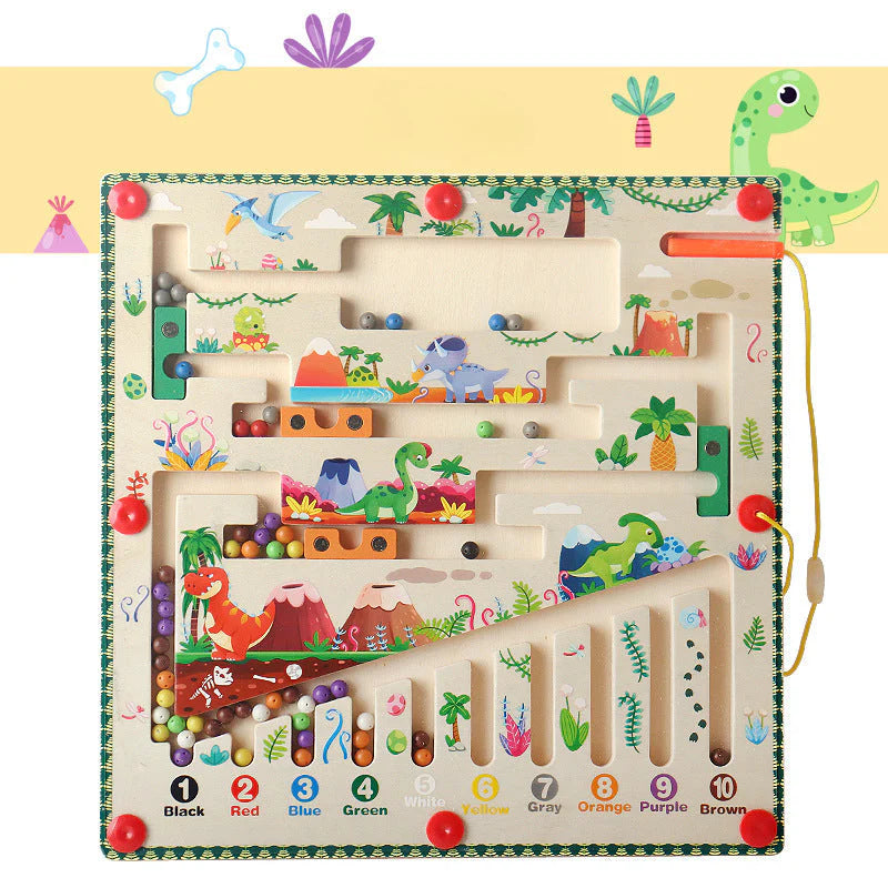 MazeMaster™ – Magnetisch leerdoolhofspeelgoed voor kinderen | 50% korting