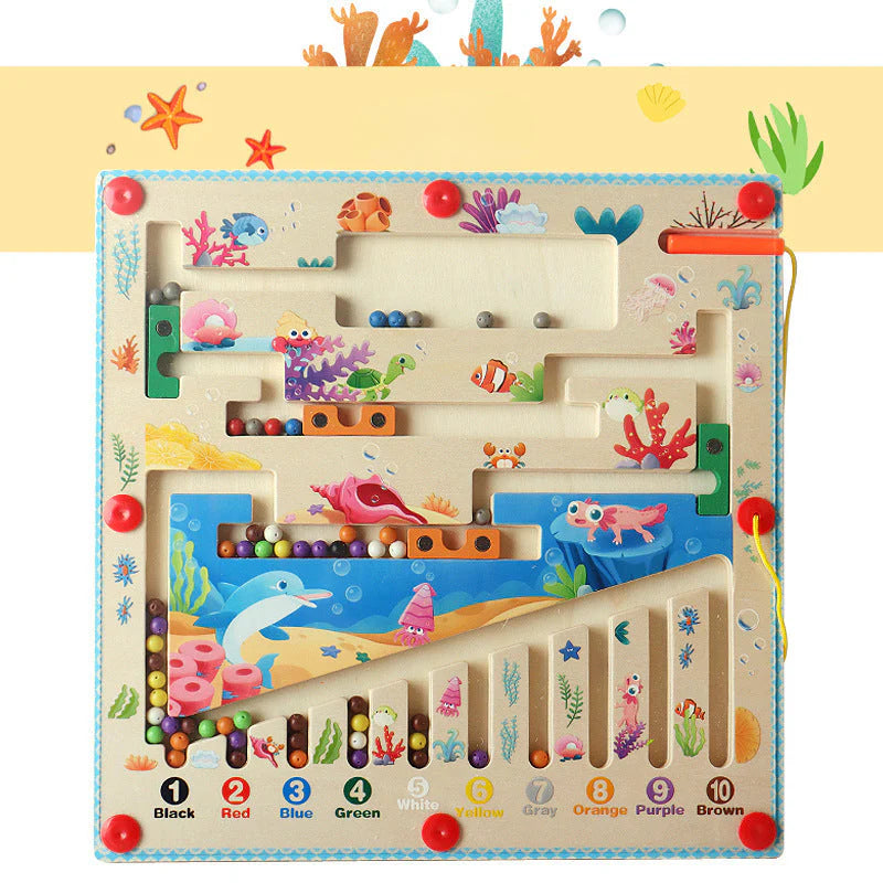 MazeMaster™ – Magnetisch leerdoolhofspeelgoed voor kinderen | 50% korting