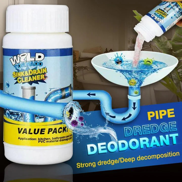 PipeClear™ Gootsteen- En Afvoerreiniger | TIJDELIJK 50% KORTING