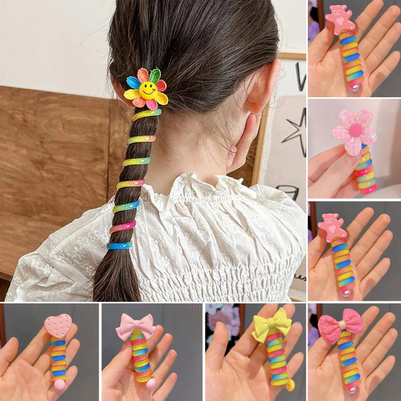 HappyTwist™ spiraalvormige haarbanden | 2 + 2 gratis