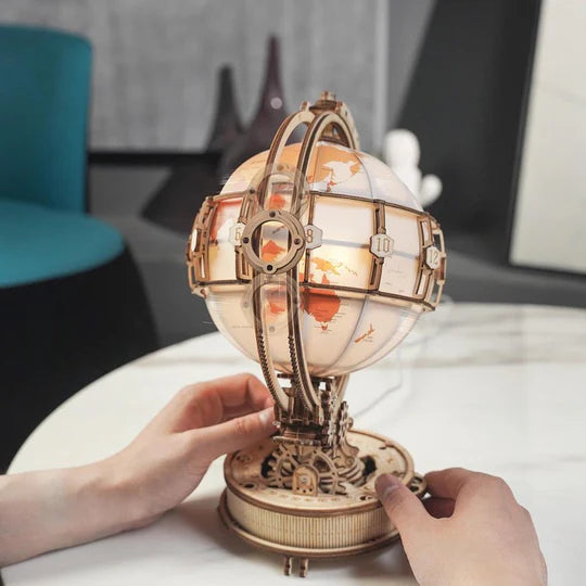 IllumiGlove™ – Verlichte 3D wereldbol-puzzellamp | 50% korting