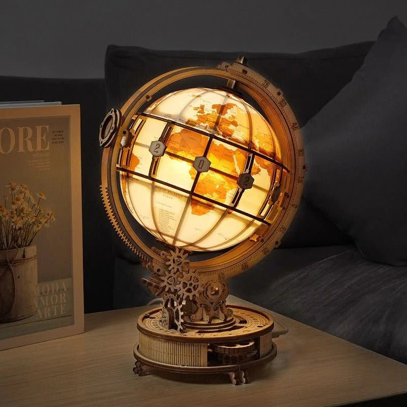 IllumiGlove™ – Verlichte 3D wereldbol-puzzellamp | 50% korting