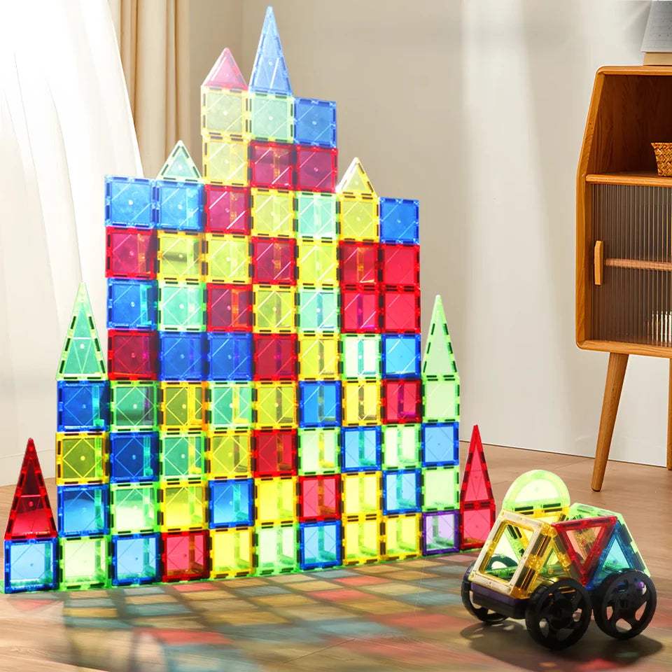50% Korting | MagnetToy™ Creativiteit magnetische tegels