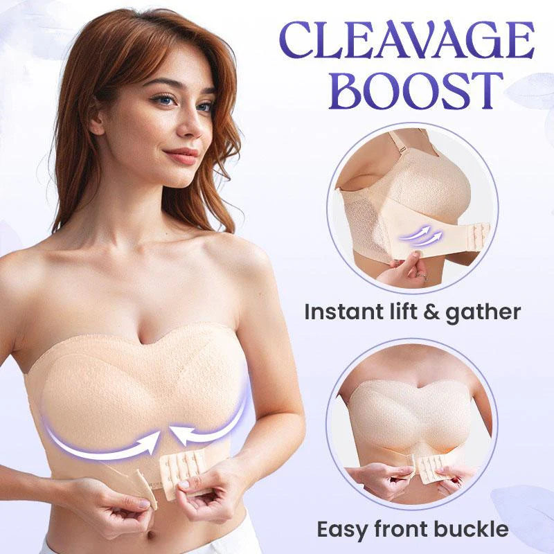 PerfectPush™ – Strapless push-up bh met voorsluiting | 50% korting