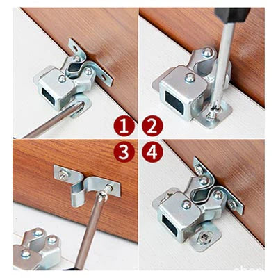 RollClip™ – Klassiek kastdeurslot van roestvrij staal | 50% korting