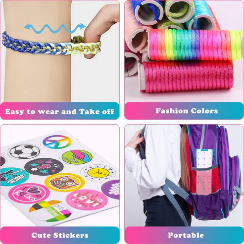 50% Korting | RopeArt™ Creatieve vlechtset voor Kinderen [Laatste dag korting]