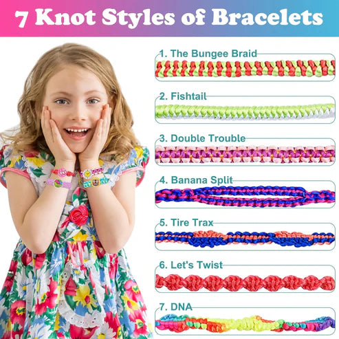 50% Korting | RopeArt™ Creatieve vlechtset voor Kinderen [Laatste dag korting]