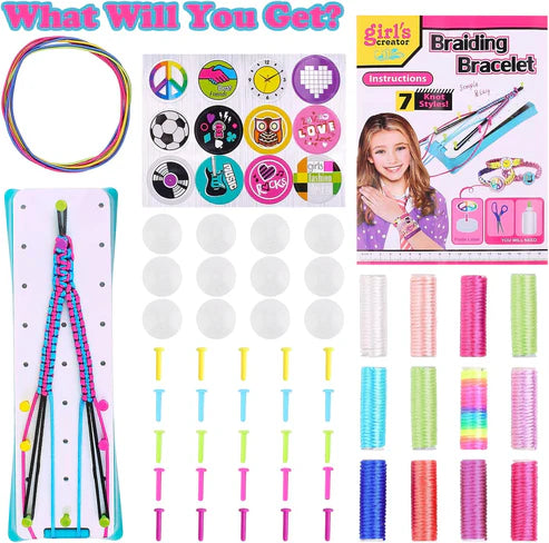 50% Korting | RopeArt™ Creatieve vlechtset voor Kinderen [Laatste dag korting]