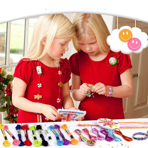 50% Korting | RopeArt™ Creatieve vlechtset voor Kinderen [Laatste dag korting]
