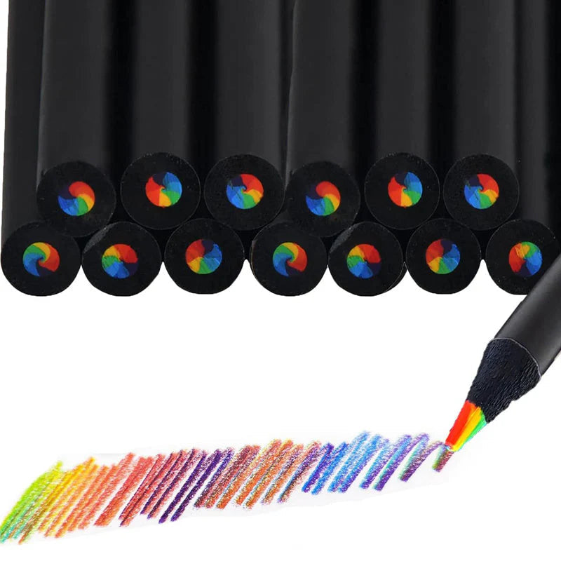 ColorWave™ Kleurverloop Regenboog Kleurpotlood (12st) | 50% korting