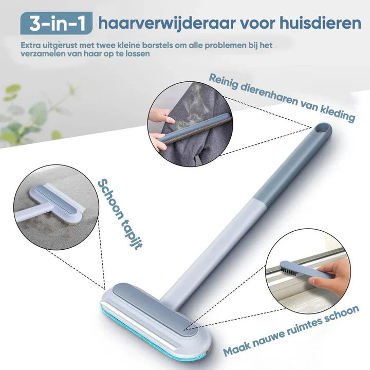 MultiClean™ – Multifunctionele schoonmaakborstel voor meubels en tapijten | 50% korting