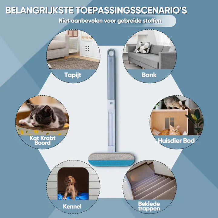 MultiClean™ – Multifunctionele schoonmaakborstel voor meubels en tapijten | 50% korting