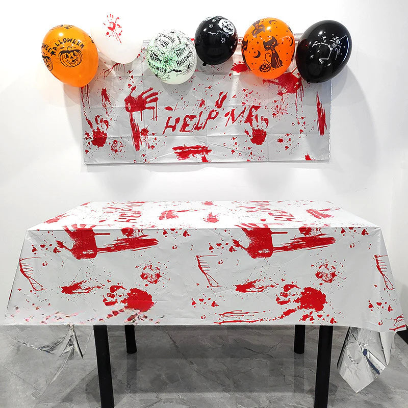 ScraryTable™ Horror Feesttafelkleed | 1 + 1 Gratis