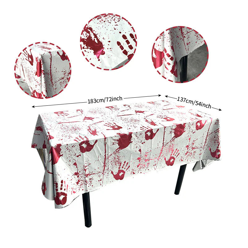 ScraryTable™ Horror Feesttafelkleed | 1 + 1 Gratis